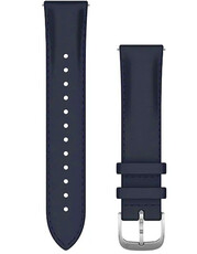 Kožený remienok Garmin 20mm (pro Venu, Venu Sq, Venu 2 plus aj.), modrý, Quick Release