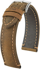 Hnedý kožený remienok Hirsch Heritage L 05033070-2 (Teľacina)