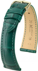Zelený kožený remienok Hirsch London L 04207049-1 (Aligátorí koža) Hirsch Selection