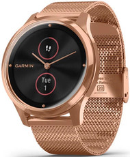 Garmin Vívomove 3 Luxe, 18K RoseGold/Milanese Band