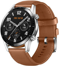 Huawei Watch GT 2 Brown Leather Strap Latona-B19V