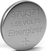 Gombíková striebrozinková batéria Energizer 1,5V (typ 371)