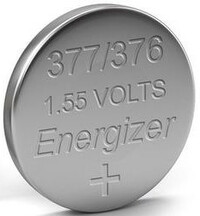 Gombíková striebrozinková batéria Energizer 1,5V (typ 377)
