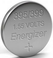 Gombíková striebrozinková batéria Energizer 1,5V (typ 395)