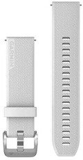 Silikónový remienok Garmin 20mm, White, Quick Release, 010-13114-01