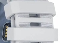 Silikónové pútko Garmin (pro Fenix 6), white, 2ks