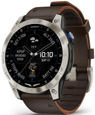 Garmin D2 Mach 1, Oxford Brown Leather Band (+ náhradné remienok)