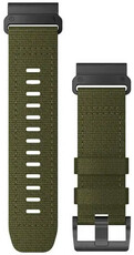 Nylonový popruh Garmin 26mm (pro Garmin Fenix 8/7X/6X (51mm), Tactix aj.), zelený, QuickFit