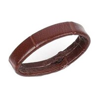 Kožené pútko Ricardo, brown V2