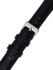 Remienok Orient UDDNNSC, kožený čierny, strieborná spona (pro model FNR1Q)