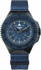 Traser P69 Black Stealth Blue Quartz s textilným NATO remienkom 109856