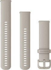 Remienok Garmin Quick Release 20mm, silikónový, french grey, šedá pracka (Venu, Venu Sq, Venu 2 plus ai.) + predĺžená časť