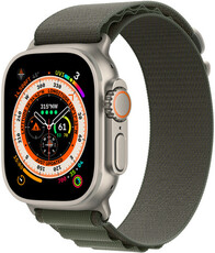 Apple Watch Ultra, GPS + Cellular, 49mm so sivým remienkom "Alpine loop" (M)
