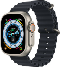 Apple Watch Ultra, GPS + Cellular, 49mm s tmavomodrým remienkom "Ocean band"