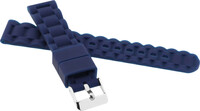 Silikónový remienok JVD 18 mm, modrý, detský