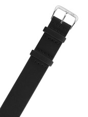 Kožený remienok Morellato Vintage 5764D75.019 M, čierny, NATO