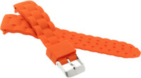 Silikónový remienok JVD RJ7168.14 18mm, oranžový, detský