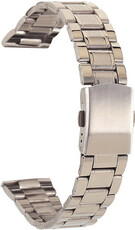 Oceľový náramok Ricardo Fano, strieborný, + skracovač