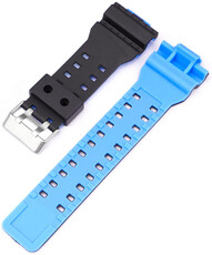 Plastový remienok Ricardo 16mm (pro Casio G-Shock GA-100, GA-110, GD-120, GLS-100), čierny V7
