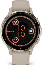 Garmin Venu 3S Cream Gold / French Gray, Silicone Band