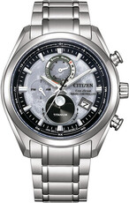 Citizen Športový Eco-Drive rádiom riadený Tsuki-yomi Moonphase Super Titanium BY1010-81H