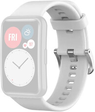 Silikónový remienok Ricardo 20mm (pre Huawei Watch Fit), White, 245790