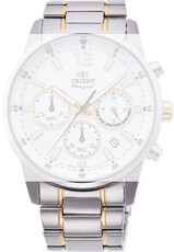 Oceľový náramok Orient UM007111Z0 22mm (pre model RA-KV00), bicolor