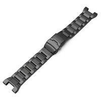 Oceľový náramok Ricardo (pro Casio G-Steel GST), čierny