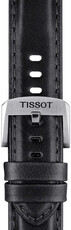 Čierny kožený remienok Tissot T852.046.834