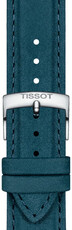 Kožený remienok Tissot T852.048.227 21mm, modrý, Quick Release