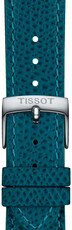 Kožený remienok Tissot T852.049.059 18mm, modrý, Quick Release