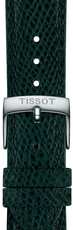 Kožený remienok Tissot T852.049.061 18mm, zelený, Quick Release