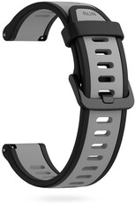 Silikónový remienok Ricardo 20mm (Garmin Venu, Venu Sq, Venu Sq 2, Venu 2 plus aj.), čierny, Quick Release