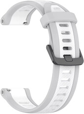 Ricardo Silikónový remienok 22 mm (Garmin Venu 3, Forerunner 265, Vívoactive 4 atď.), sivý, rýchloupínací
