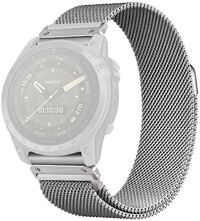 Oceľový náramok Ricardo Champoluc 22mm, Silver, QuickFit