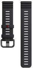 Silikónový remienok Polar 22mm, čierny V1, veľkosť S-L, Quick Release