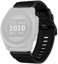 Textilný remienok Ricardo Colere 26mm, Black, QuickFit