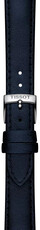 Kožený remienok Tissot T852.050.307 22mm, modrý, vegan, Quick Release