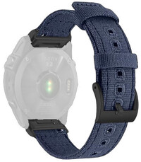 Nylonový popruh Ricardo 22mm (pro Garmin Fenix 8/7/6 (47mm), Epix 2 aj.), modrý V3, QuickFit
