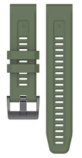 Silikónový remienok Ricardo 22mm (pro Garmin Fenix 8/7/6 (47mm), Epix 2 aj.), zelený V1, QuickFit