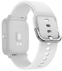 Silikónový remienok Ricardo 22mm (pro Polar Vantage M2, V3, Grit X), biely, Quick Release