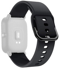 Silikónový remienok Ricardo 22mm (pro Polar Vantage M2, V3, Grit X), čierny, Quick Release