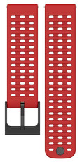 Silikónový remienok Ricardo 22mm (pro Suunto 9 Peak, Race, Vertical), červený V2, Quick Release