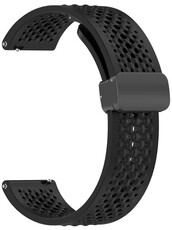 Silikónový remienok Ricardo Vigo 22mm, Black, Quick Release