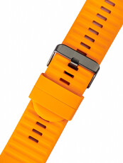 Ricardo Silikónový remienok 26 mm (pre Garmin Fenix 8/7X/6X (51 mm), Tactix atď.), oranžový, QuickFit