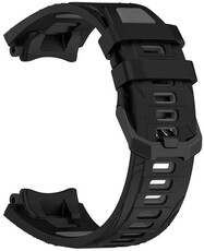 Silikónový remienok Ricardo Moena (pre Amazfit T-Rex 3), Black/Gray