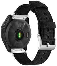 Ricardo Nylonový remienok 26 mm (pre Garmin Fenix 8/7X/6X (51 mm), Tactix atď.), čierny V5, QuickFit