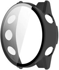 Ochranný kryt (pre Garmin Forerunner 970), plastový, čierny + sklo