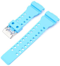 Plastový remienok Ricardo 16mm (pre Casio G-Shock GA-100, GA-110, GD-120, GLS-100), modrý V2