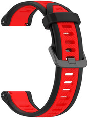 Silikónový remienok Ricardo 20 mm (Garmin Venu, Venu Sq, Venu Sq 2, Venu 2 plus atď.), červený, Quick Release